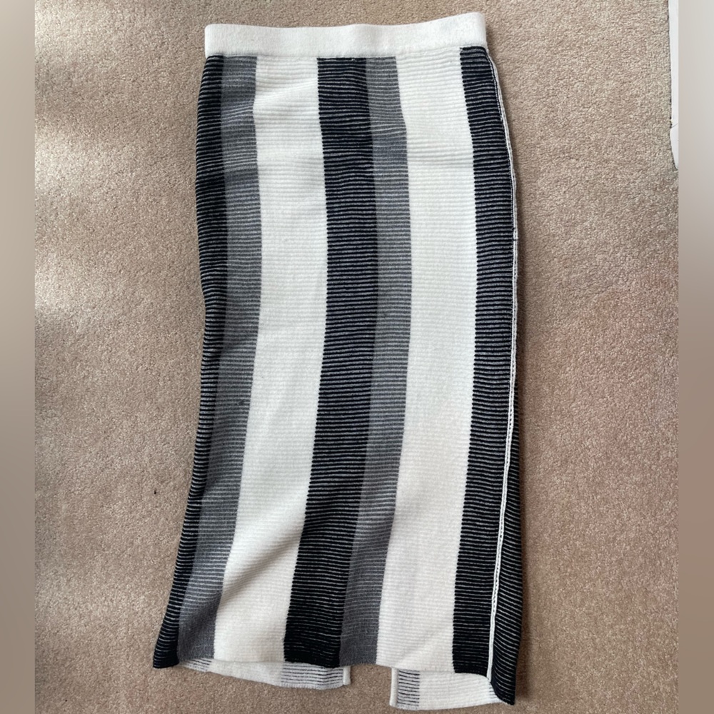 Vintage Cashmere Long Skirt